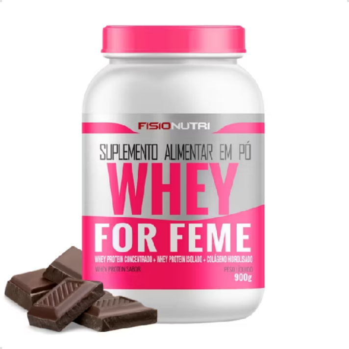 Kit Whey Gourmet Feminino + Colágeno 120 Cápsulas + Creatina 100% Pura 100g + Coqueteleira Fisionutri — foto 3